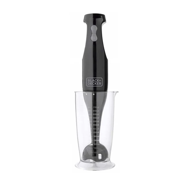 Batidora de Inmersión Black+Decker 700 ml Negro 200 W