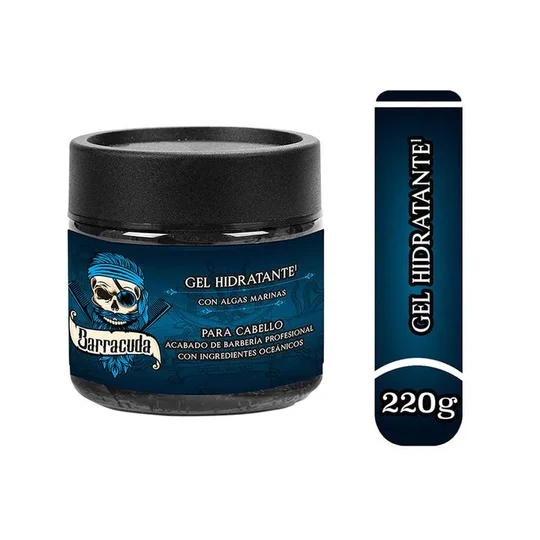 Barracuda Gel Hidratante para Cabello Fijación Suave y Control Diario