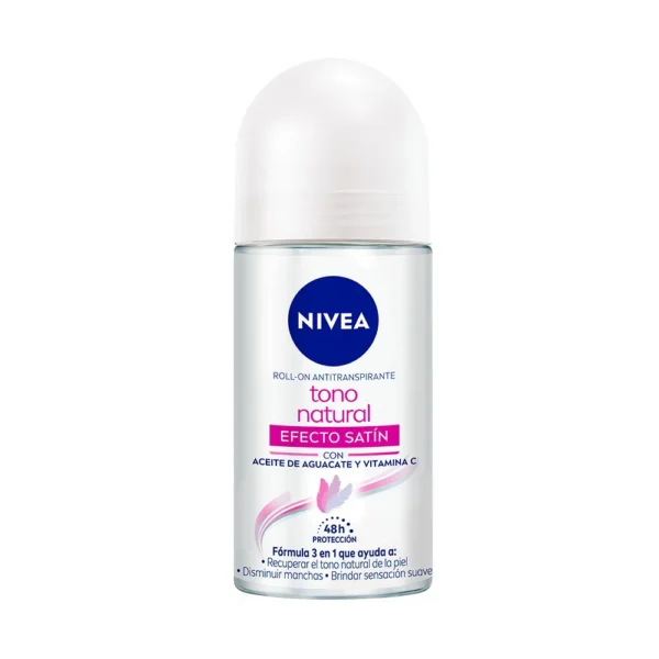 Desodorante Nivea Roll-On Aclarado Satín