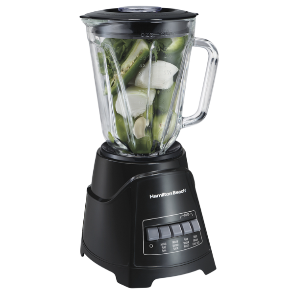 Licuadora Hamilton Beach Power Elite 44 oz Negra Multifunción