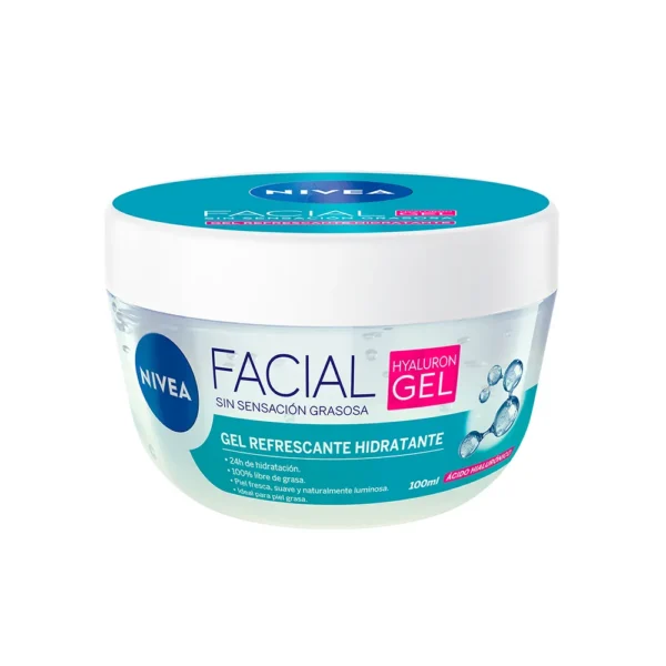 Nivea Gel Facial Refrescante con Ácido Hialurónico Hidratación Diaria