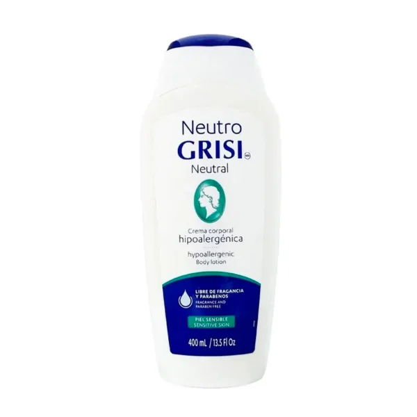 Grisi Crema Corporal Hipoalergénica Hidratación Suave