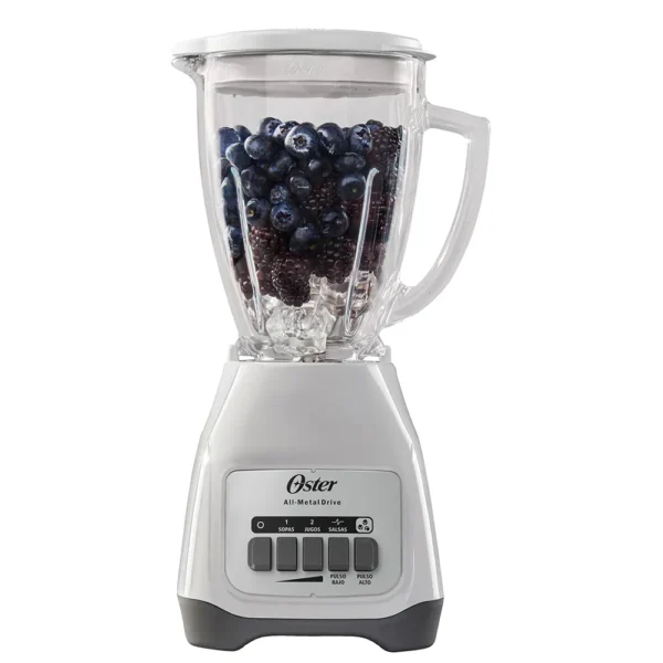 Licuadora Oster Vaso de Vidrio 2 Velocidades + Pulso