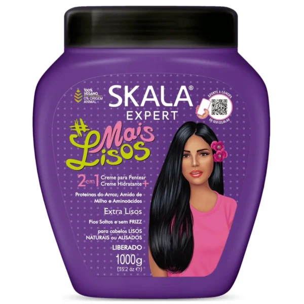 Skala Expert Mais Liso 2 en 1 Crema de Tratamiento Capilar