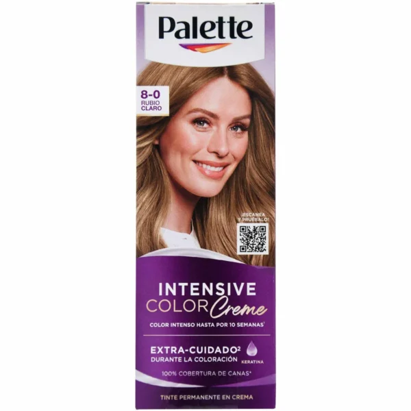Palette Intensive Color Creme 8-0 Rubio Claro