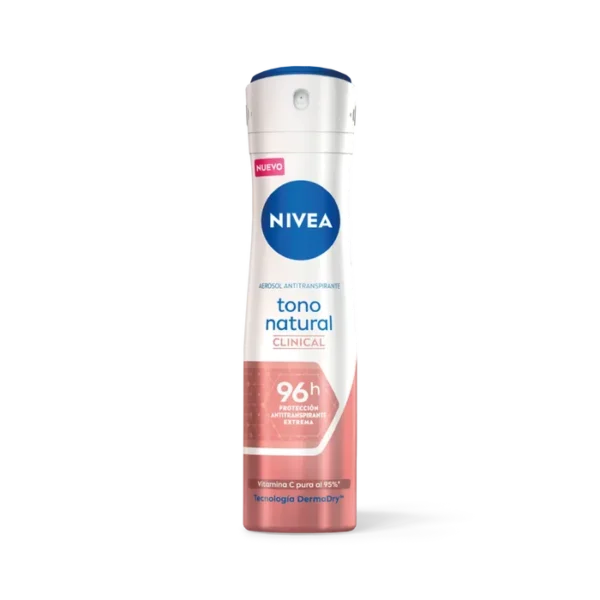 Nivea Desodorante Antitranspirante Mujer Clinical Natural Protección