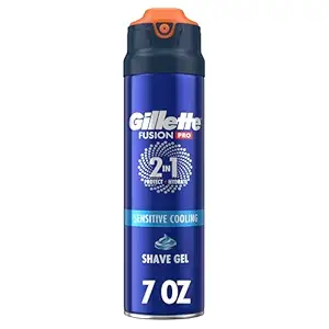 Gillette PRO Gel de Afeitado 2 en 1 Sensitive ProGlide