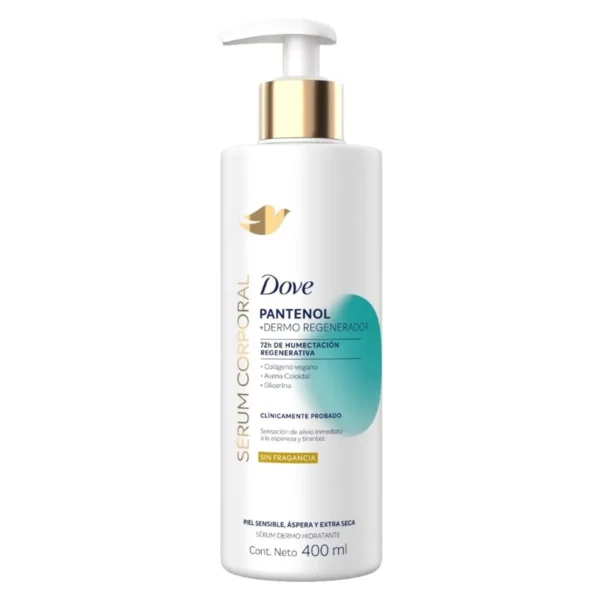 Dove – Sérum Corporal Pantenol Sin Fragancia
