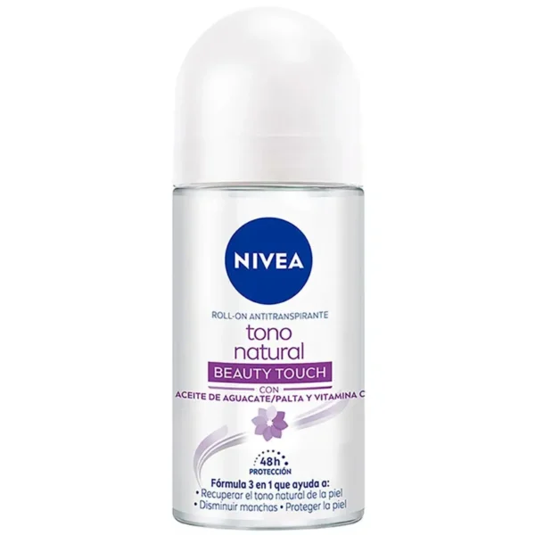 NIVEA Tono Natural – Antitranspirante Roll-On (Beauty Touch)