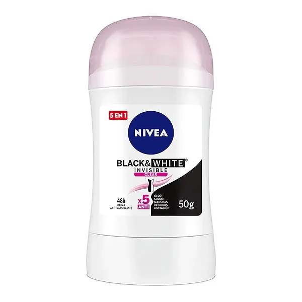Desodorante Nivea Stick FW Invisible Clear