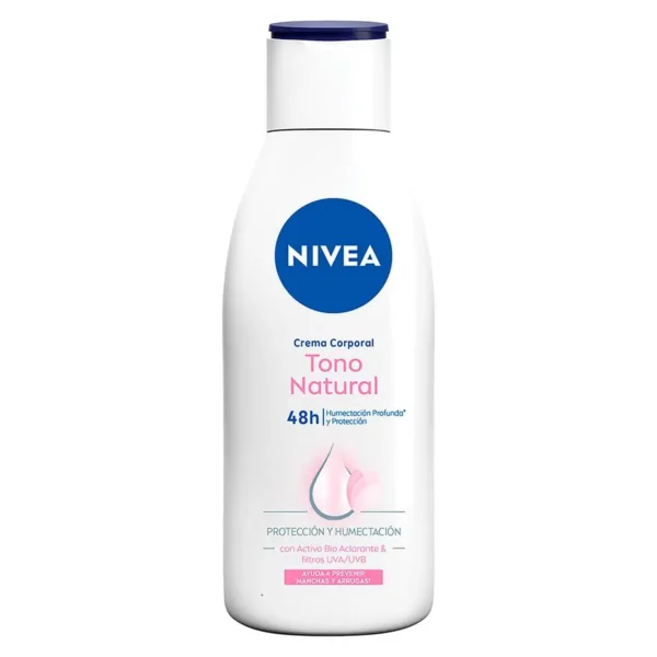Nivea Crema Corporal Humectante Tono Natural Hidratación Diaria