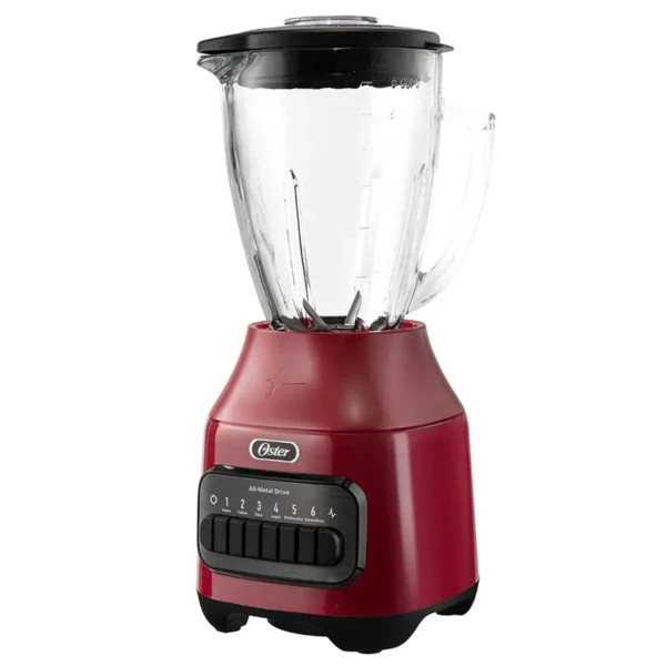 Licuadora Oster Vaso de Vidrio 6 Velocidades + Pulso BLSTPEG-RPB-013