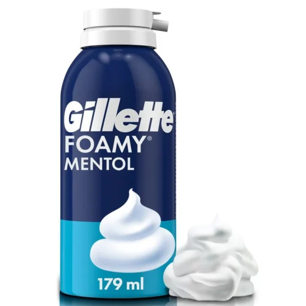 Gillette Foamy Mentol Espuma para Rasurar