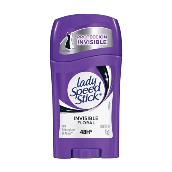 Lady Speed Stick – Antitranspirante en Barra Invisible Floral