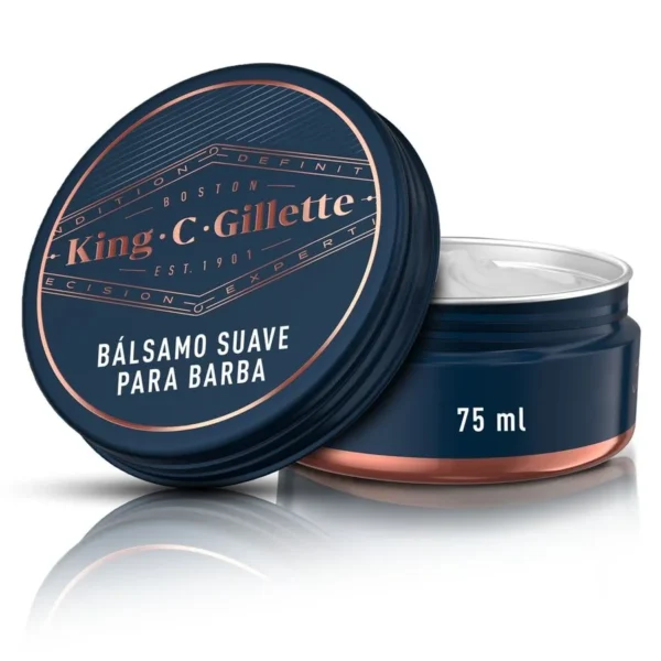 King C. Gillette Bálsamo para Barba Hidratación y Suavidad Cuidado Masculino