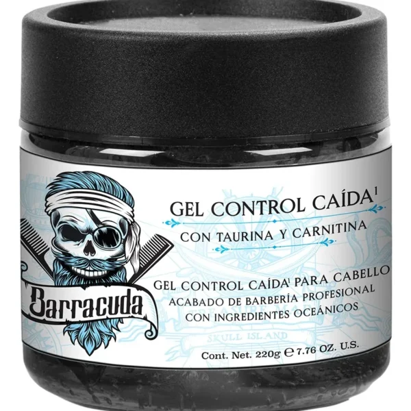 Barracuda Gel para Cabello Anti Caída Fijación y Fortalecimiento