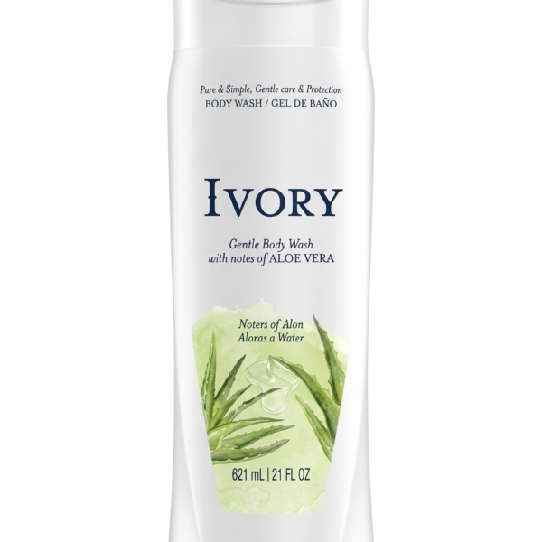Ivory Gel de Baño Mild & Gentle Aloe Scent Hidratación Suave