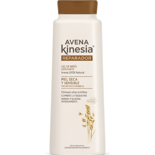 Kinesia Gel de Baño Avena Hidratación Suave