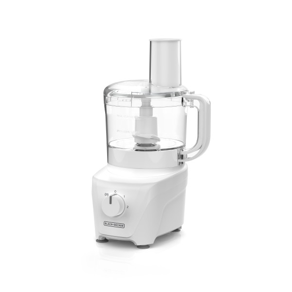 Procesador De Alimentos Black And Decker De 8 Tazas, 450W, Color Blanco