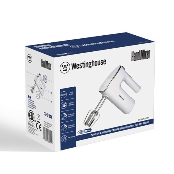 Batidora de Mano Westinghouse 5 Velocidades Simple Life