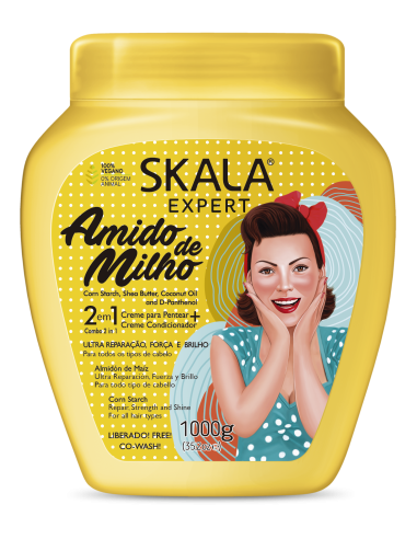 Skala Expert Amido de Milho Crema de Tratamiento Capilar