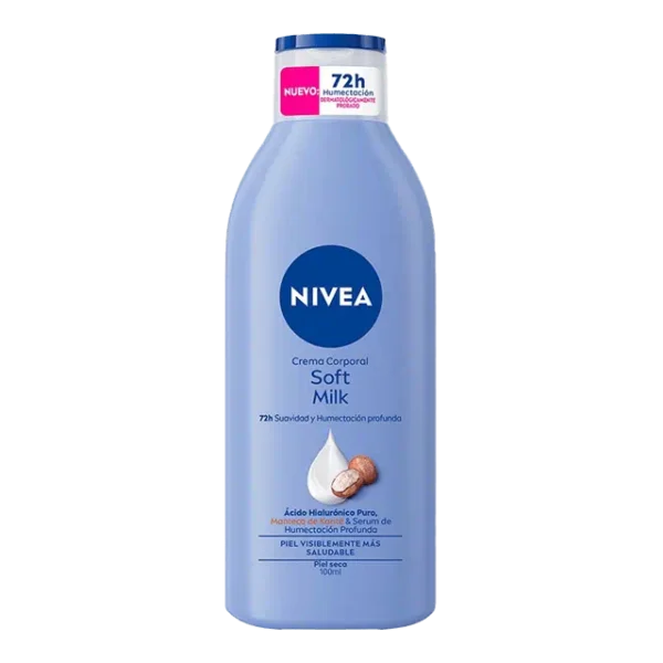 Nivea Body Soft Milk Crema Corporal Hidratación 48h Piel Seca