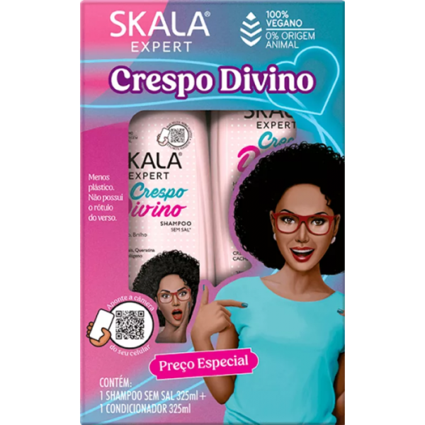 Skala Expert Crespo Divino Kit Shampoo + Acondicionador