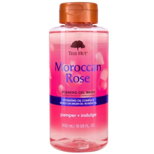 Tree Hut Moroccan Rose Foaming Gel Body Wash
