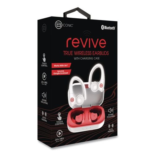 ByTech – Audífonos Deportivos Bluetooth (Color Blanco)