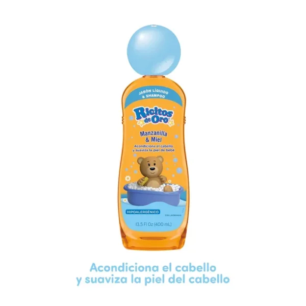 Ricitos de Oro – Gel Corporal y Shampoo Manzanilla & Miel