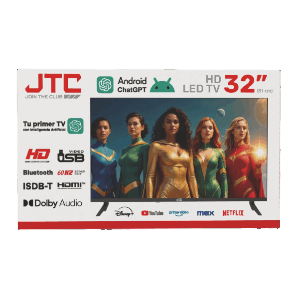 PANTALLA LED JTC J32SM 32″ SMART