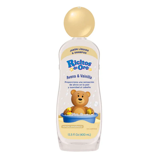 Ricitos de Oro – Jabón Líquido & Shampoo Avena y Vainilla