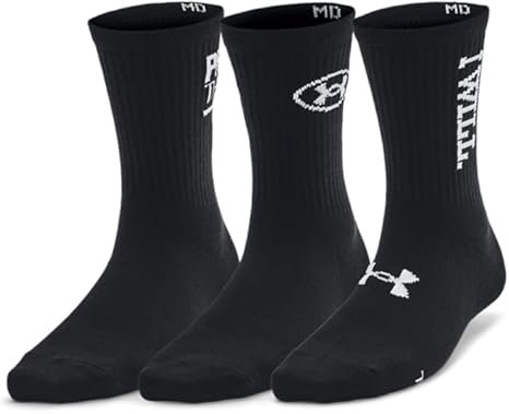 Under Armour Medias Essential Mujer Pack de 3 Pares Negro