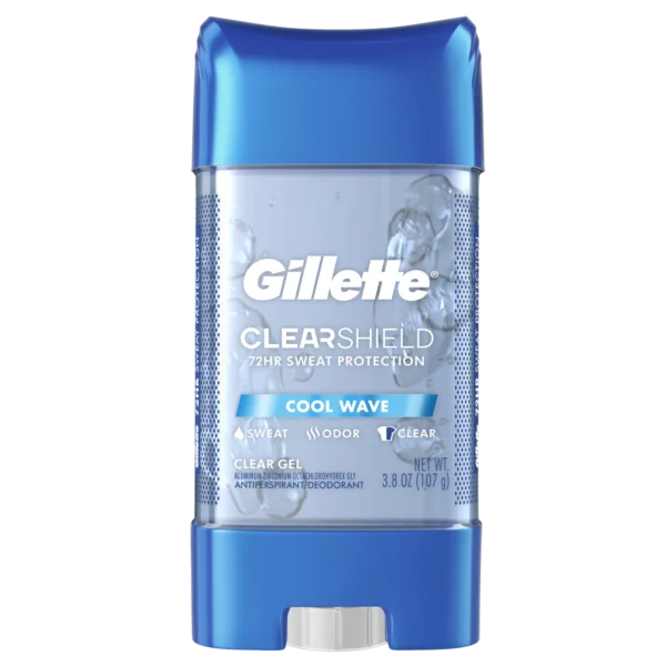 Clear Shield – Antitranspirante en Gel Cool Wave
