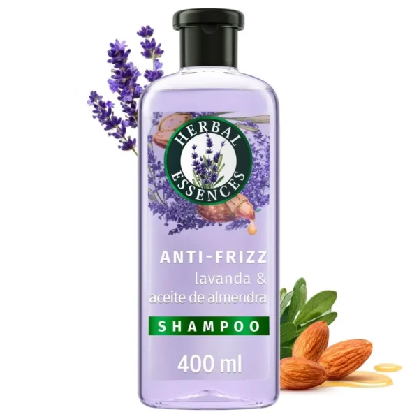 Herbal Essences – Shampoo Anti-Frizz Lavanda & Aceite de Almendras