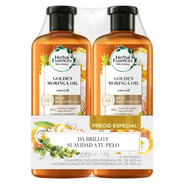 Herbal Essences – Shampoo & Acondicionador Golden Moringa Oil