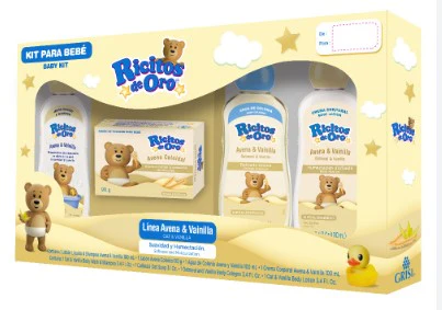 Ricitos de Oro – Kit Avena & Vainilla (4 Piezas)