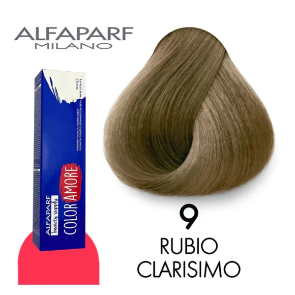 Alfaparf – Color Amore Tinte 9 (Rubio Muy Claro)