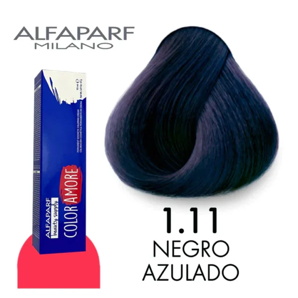 Alfaparf – Color Amore Tinte 1.11 (Negro Azul Intenso)
