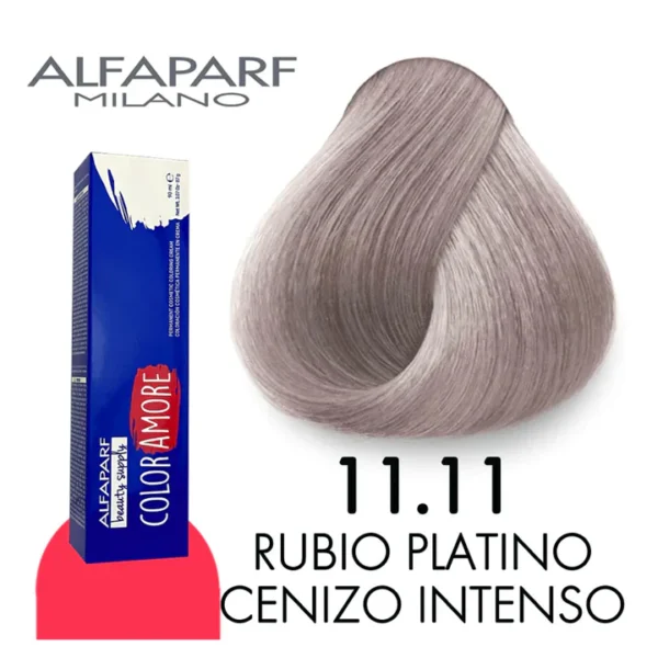 Alfaparf – Color Amore Tinte 11.11 (Rubio Ultra Claro Cenizo Intenso)