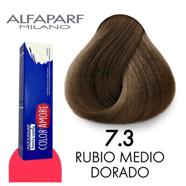 Alfaparf – Color Amore Tinte 7.3 (Rubio Medio Dorado)