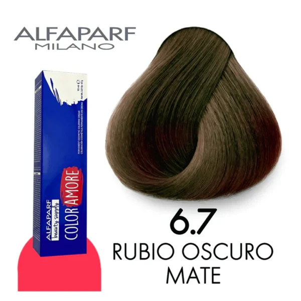 Alfaparf – Color Amore Tinte 6.7 (Rubio Oscuro Marrón)