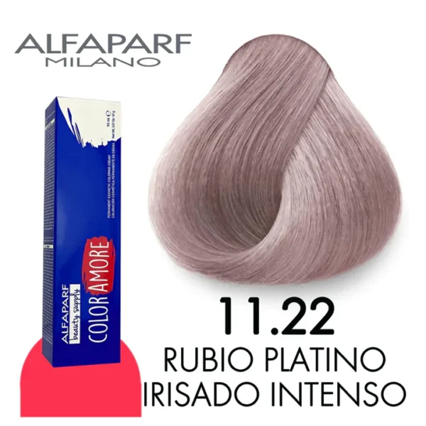 Alfaparf – Color Amore Tinte 11.22 (Rubio Ultra Claro Violeta Intenso)