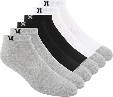 Hurley Medias Low Cut Hombre Pack de 6 Pares