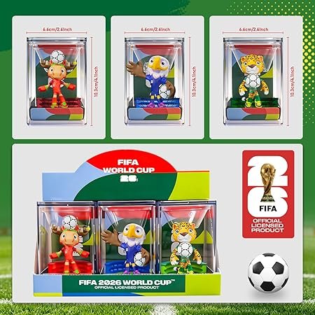 Set de Mascotas FIFA World Cup 2026 oficial