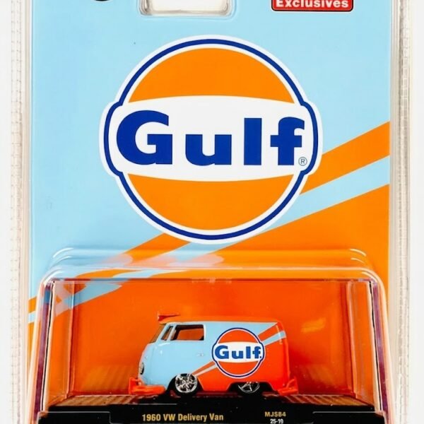 M2 Machines Mijo Exclusive GULF 1960 Volkswagen Delivery Van Custom