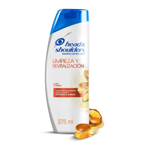 Head & Shoulders – Shampoo Aceite de Argán Limpieza y Revitalización