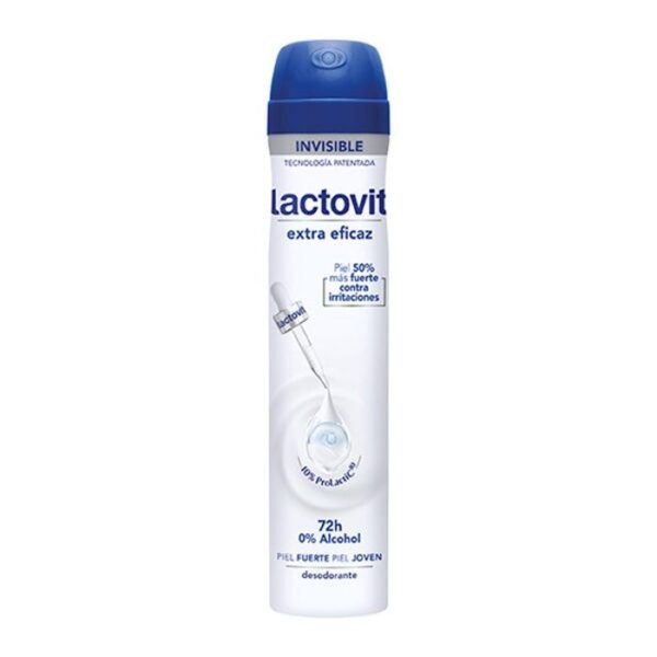 Lactovit – Desodorante en Spray Hombre 0% Alcohol