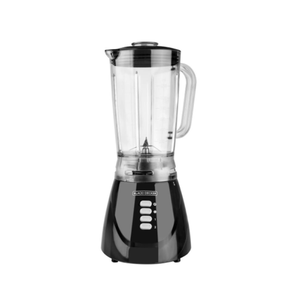 Black + Decker – Licuadora BL0002BD 1.25L (2 Velocidades + Pulso)