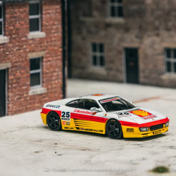 1/64 Ferrari 348 Challenge Italian GT 1994 #25 - Tarmac Works X iXO Models HOBBY64